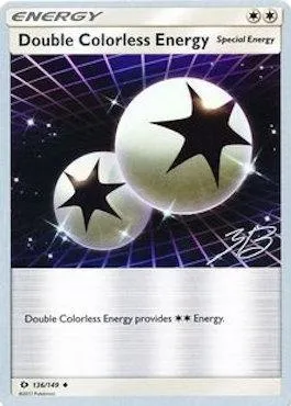 Double Colorless Energy, Pokémon card WCD17 136-4 — World Championship Decks 2017 set