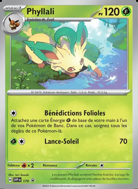Phyllali, carte Pokémon PR-SV 170 — extension SVP Black Star Promos