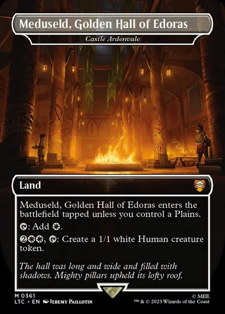 Château Ardenval, carte Magic LTC 361 — extension Tales of Middle-earth Commander