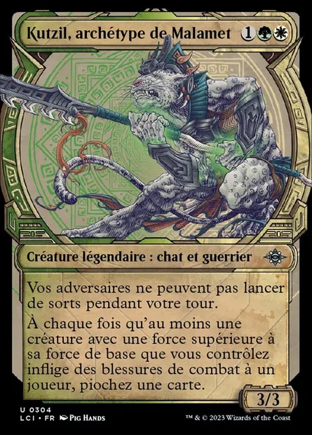Kutzil, archétype de Malamet, carte Magic LCI 304 — extension The Lost Caverns of Ixalan