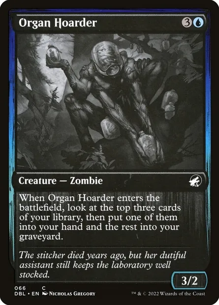 Organ Hoarder, Magic card DBL 66 — Innistrad: Double Feature set