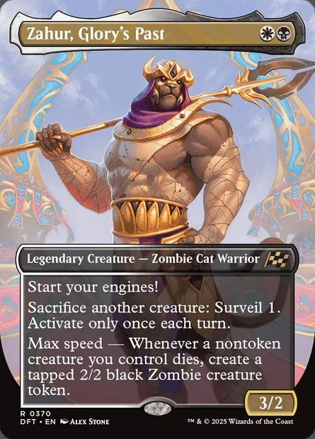 Zahur, Glory's Past, Magic card DFT 370 — Aetherdrift set