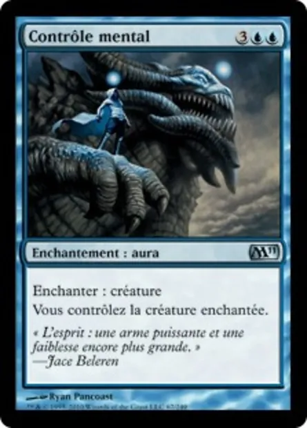 Contrôle mental, carte Magic M11 67 — extension Magic 2011