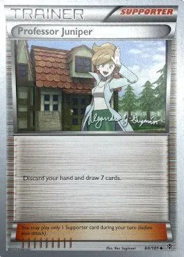 Professor Juniper, Pokémon card WCD15 084-3 — World Championship Decks 2015 set