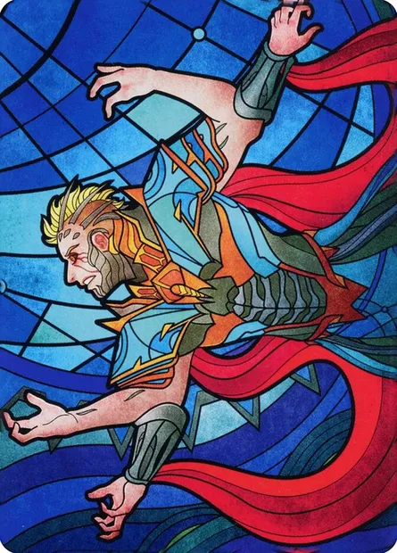 Ertai Resurrected // Ertai Resurrected, carte Magic ADMU 70 — extension Dominaria United Art Series