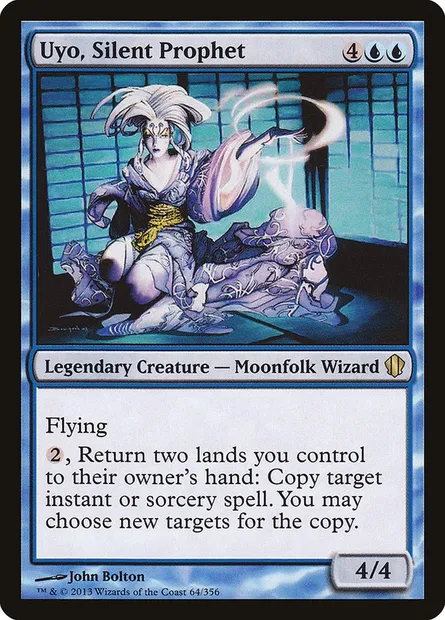 Uyo, Silent Prophet, Magic card C13 64 — Commander 2013 set