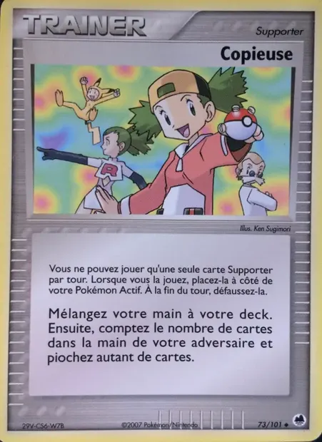Copieuse, carte Pokémon DF 73 — extension EX Île des Dragons