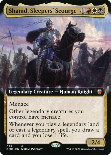 Shanid, Sleepers' Scourge, Magic card DMC 79 — Dominaria United Commander set