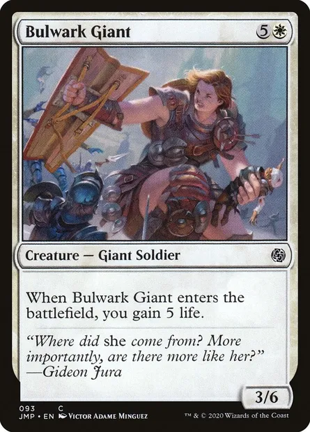 Bulwark Giant, Magic card JMP 93 — Jumpstart set
