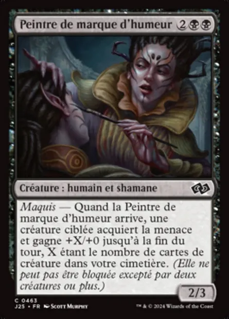 Peintre de marque d'humeur, carte Magic J25 463 — extension Foundations Jumpstart