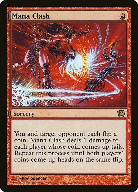 Choc de mana, carte Magic 9ED 203★ — extension Neuvième Edition