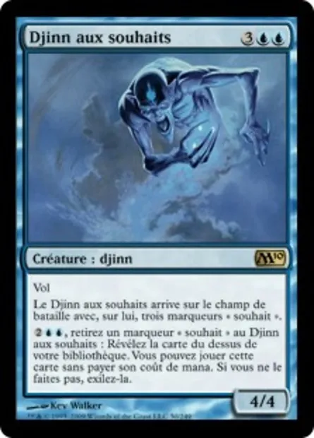 Djinn aux souhaits, carte Magic M10 50 — extension Magic 2010
