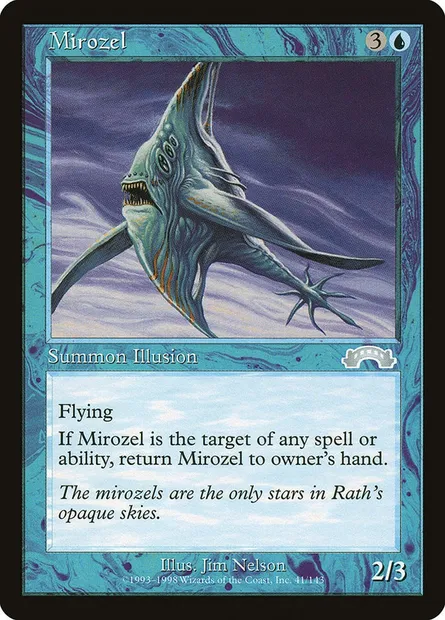 Mirozel, carte Magic EXO 41 — extension Exode