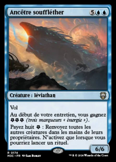 Ancêtre souffléther, carte Magic M3C 174 — extension Modern Horizons 3 Commander