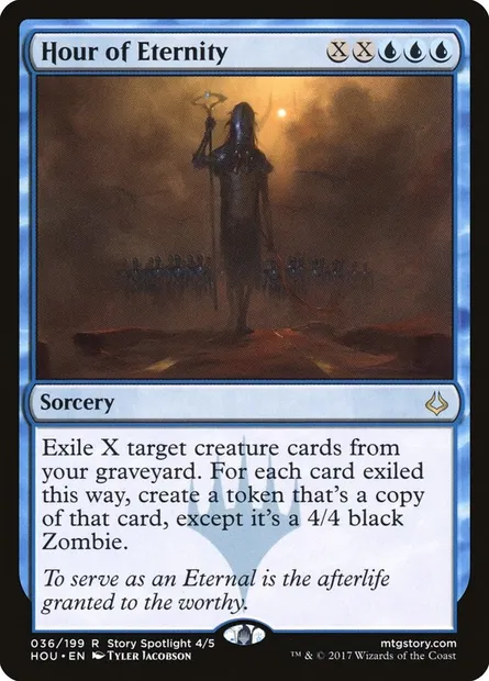Hour of Eternity, Magic card HOU 36 — Hour of Devastation set