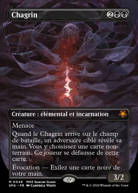 Chagrin, carte Magic SPG 46 — extension Special Guests