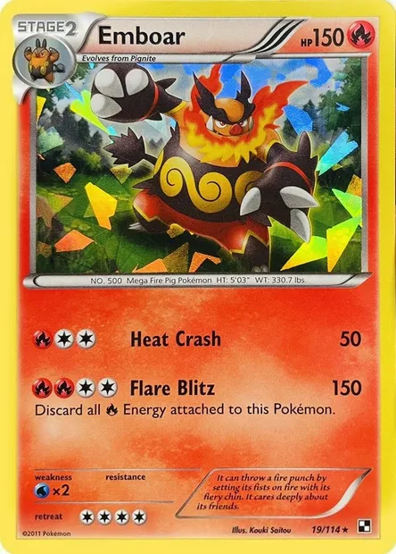 Roitiflam, carte Pokémon TDX 019 — extension Theme Deck & Blisters Exclusives