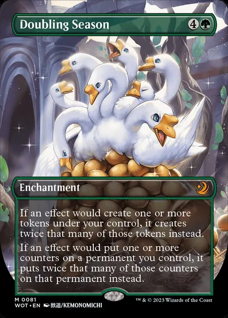 Saison de dédoublement, carte Magic WOT 81 — extension Wilds of Eldraine: Enchanting Tales