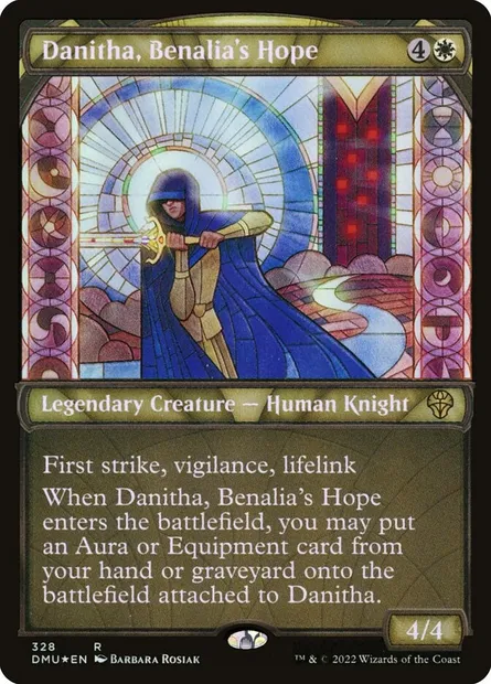 Danitha, Benalia's Hope, Magic card DMU 328 — Dominaria United set