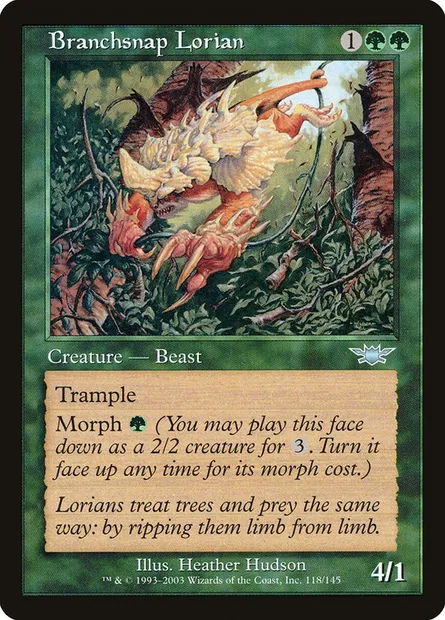 Branchsnap Lorian, Magic card LGN 118 — Legions set
