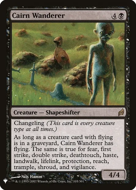 Cairn Wanderer, Magic card PLST LRW-105 — The List set
