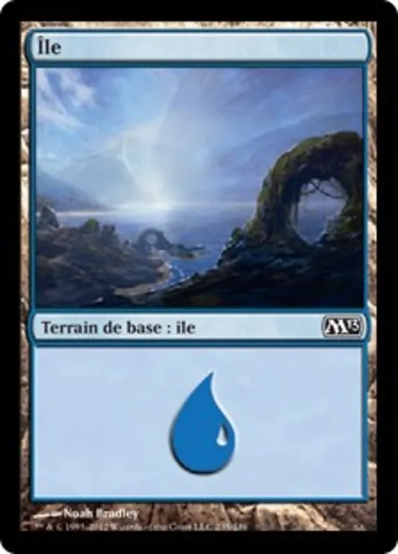Île, carte Magic M13 235 — extension Magic 2013