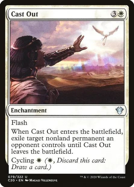 Cast Out, Magic card C20 79 — Commander 2020 set