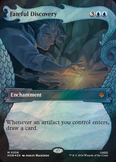 Découverte fatidique, carte Magic HOB 256 — extension The Hobbit