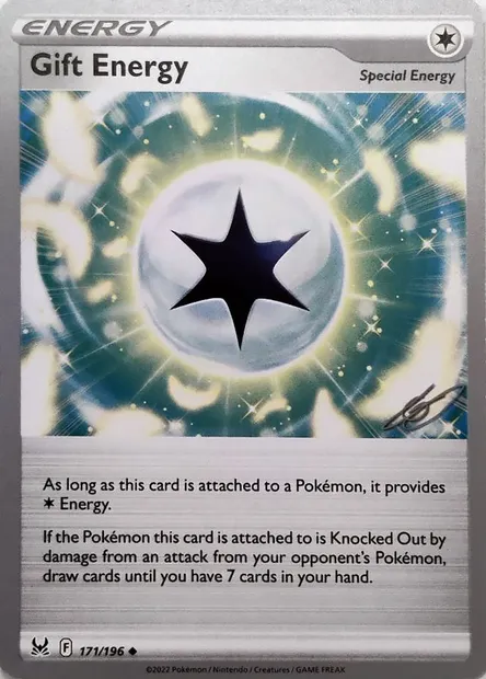 Énergie Cadeau, carte Pokémon WCD23 171 — extension World Championship Decks 2023