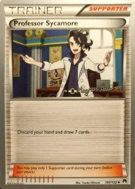 Professeur Platane, carte Pokémon WCD18 107-2 — extension World Championship Decks 2018