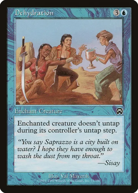 Dehydration, Magic card MMQ 73 — Mercadian Masques set