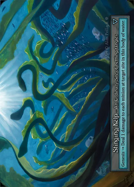 Stinging Kelp, Sorcery card GOT 430 — Gothic set