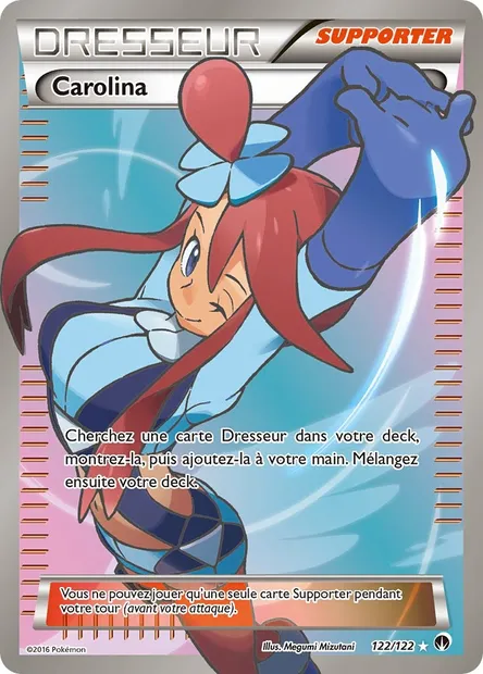 Carolina, carte Pokémon BKP 122 — extension Rupture Turbo