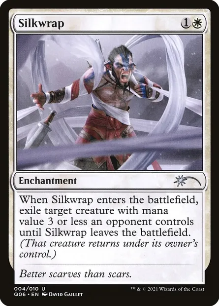 Silkwrap, Magic card Q06 4 — Pioneer Challenger Decks 2021 set