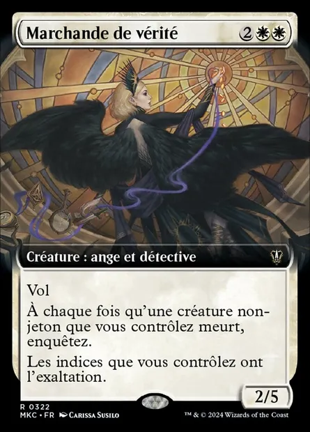 Marchande de vérité, carte Magic MKC 322 — extension Murders at Karlov Manor Commander