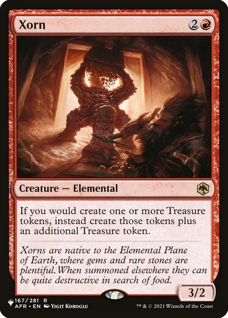 Xorn, Magic card PLST AFR-167 — The List set