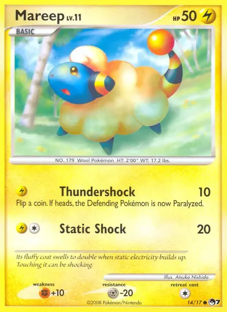 Wattouat, carte Pokémon P7 14 — extension POP Série 7