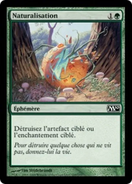 Naturalisation, carte Magic M10 195 — extension Magic 2010