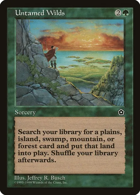 Untamed Wilds, Magic card P02 149 — Portal Second Age set