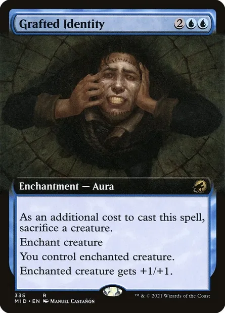 Grafted Identity, Magic card MID 335 — Innistrad: Midnight Hunt set