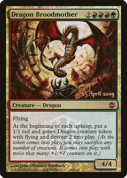 Génitrice dragonne, carte Magic PARB 53★ — extension Alara Reborn Promos
