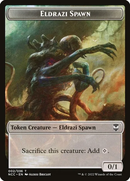 Eldrazi Spawn, Magic card TNCC 2 — New Capenna Commander Tokens set