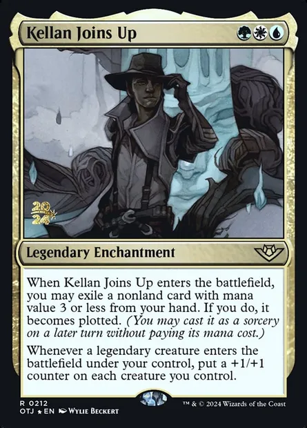 Kellan Joins Up, Magic card POTJ 212s — Outlaws of Thunder Junction Promos set