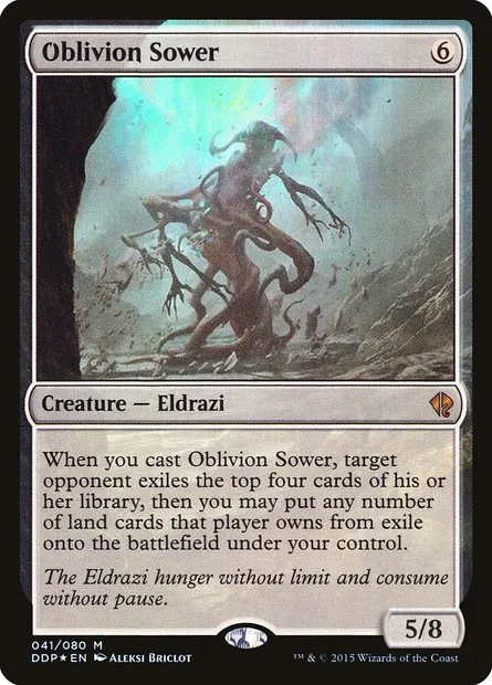 Semeur de l'oubli, carte Magic DDP 41 — extension Duel Decks: Zendikar vs. Eldrazi