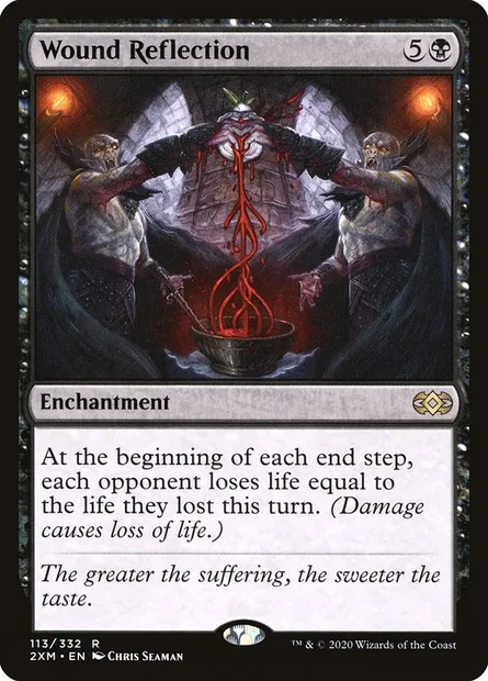 Wound Reflection, Magic card 2XM 113 — Double Masters set