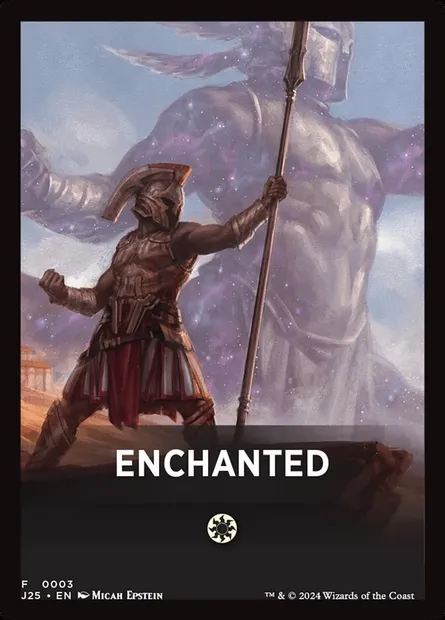 Enchanted, carte Magic FJ25 3 — extension Foundations Jumpstart Front Cards