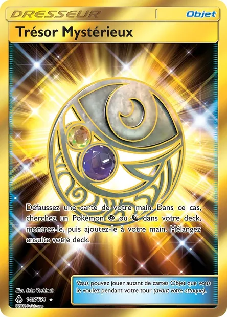 Trésor Mystérieux, carte Pokémon FLI 145 — extension Lumière Interdite