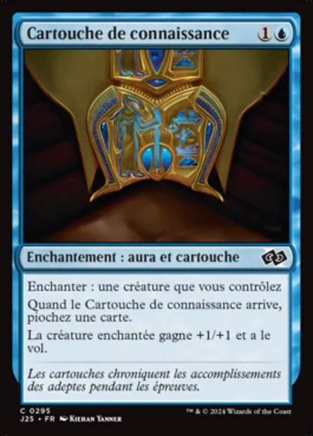 Cartouche de connaissance, carte Magic J25 295 — extension Foundations Jumpstart