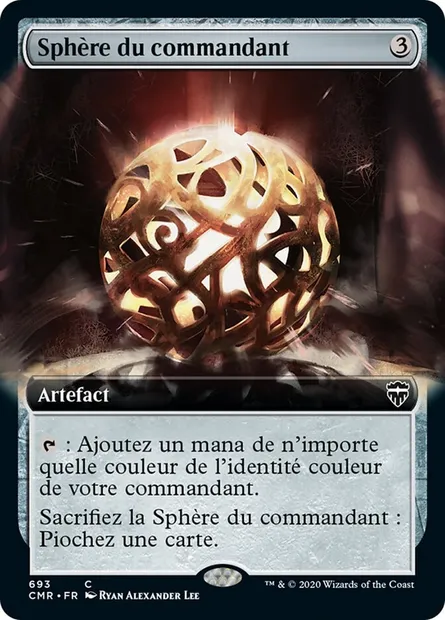 Sphère du commandant, carte Magic CMR 693 — extension Commander Legends
