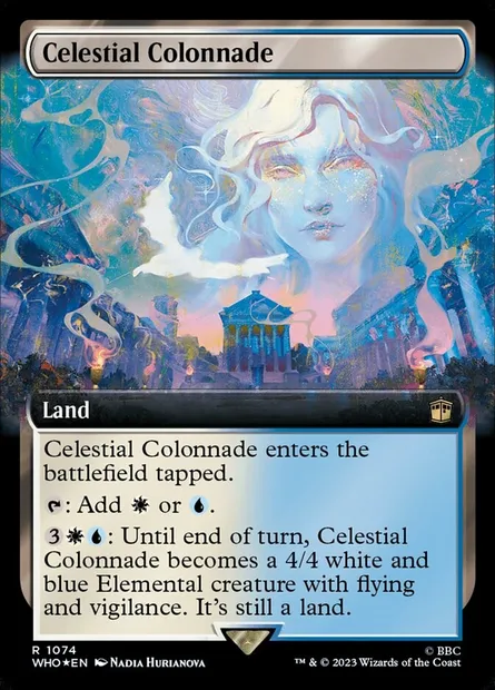 Colonnade céleste, carte Magic WHO 1074 — extension Doctor Who